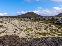 Fahrt durchs Ögmundarhraun Lavafeld an der Südküste - Reykjanes Halbinsel